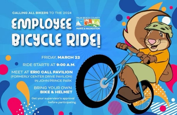 Employee-bicycle-ride